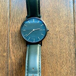 Solios solar powered watch - sustainable watch!